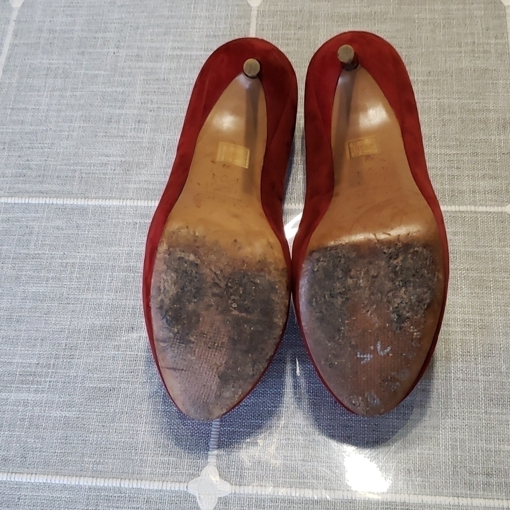 ALDO Red Stilettos Shoes, Size 39 - Picture 13 of 14